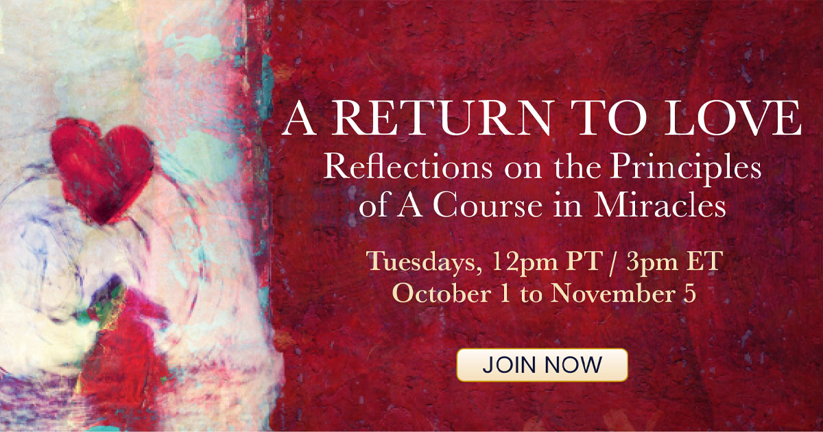 A Return To Love Marianne Williamson