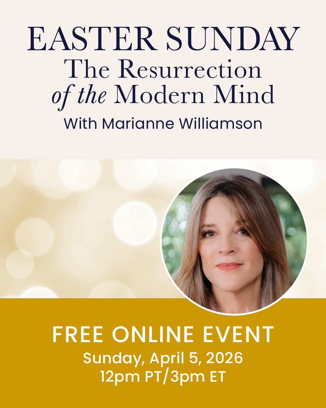 Easter Sunday 2026 with Marianne